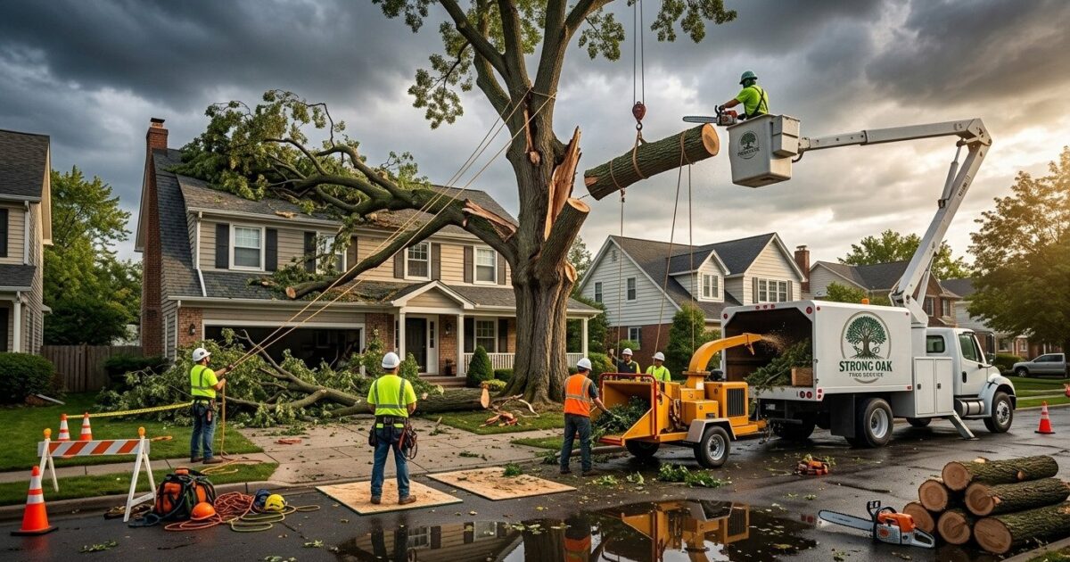 Emergency Tree Removal After Storm Damage