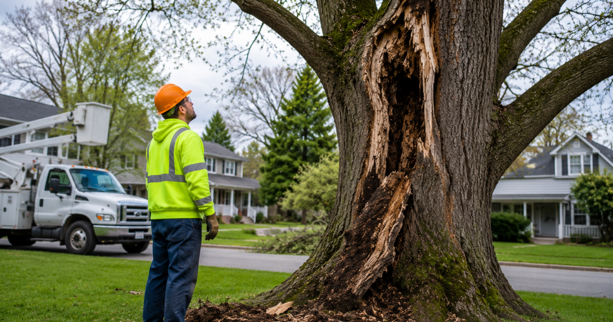 Warning Signs You Need Tree Removal Service for a Dangerous Tree