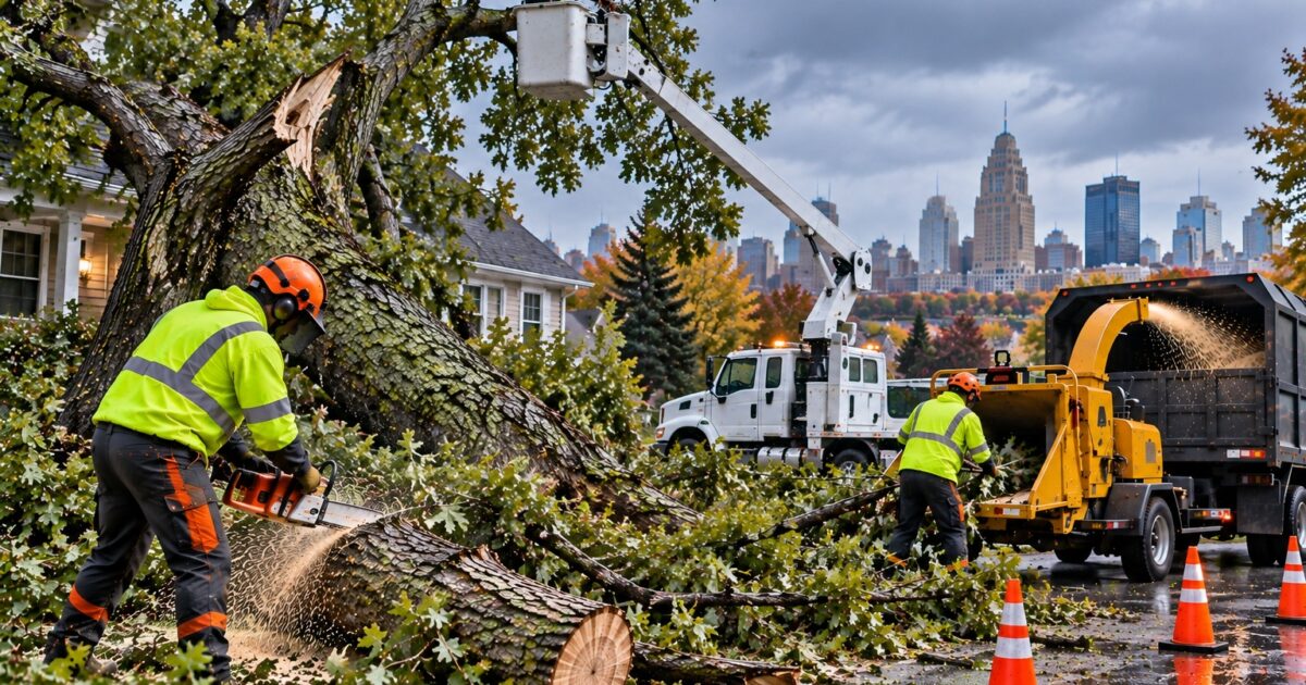 Emergency Tree Removal Buffalo NY: What Homeowners Should Do After a Storm